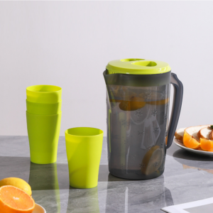 Cold Water Kettle-Green-5-piece set