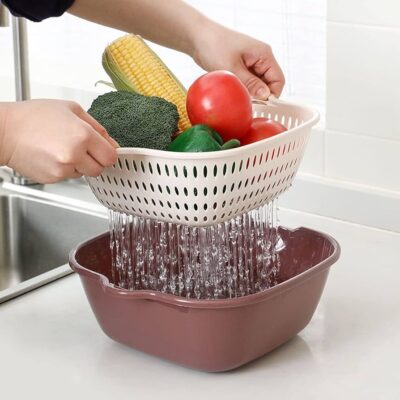 2 in 1 Basket Strainer
