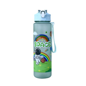 800ML Straw Space Cup-Green