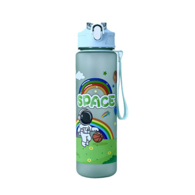 800ML Straw Space Cup-Green