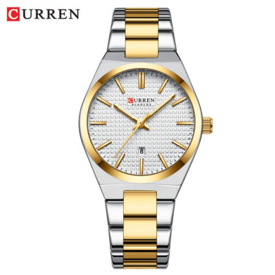 Curren Women's Watch -gold silver 3