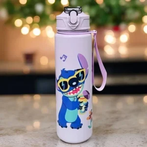 800ml Stitch Straw Cup-purple