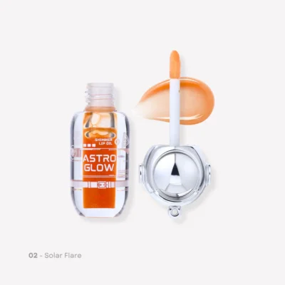 LO-8081-02 Romantic Beauty Astro Glow Lip Oil Keychain