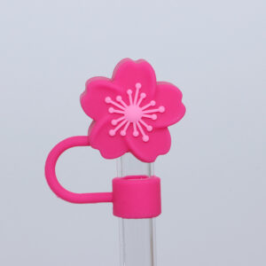 Stanley 10mm Straw Cap-Rose Pink Heart