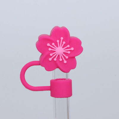 Stanley 10mm Straw Cap-Rose Pink Heart