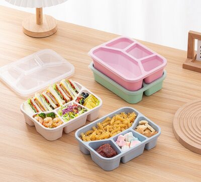 Japanese Style Lunch Box-Wheat
