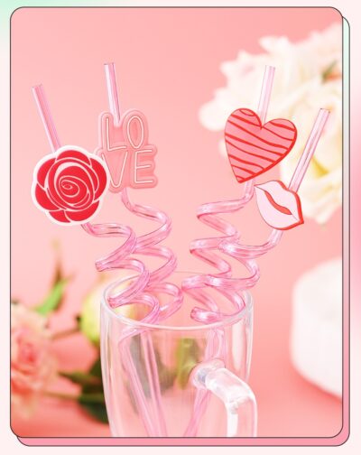 Valentine's Day Straws