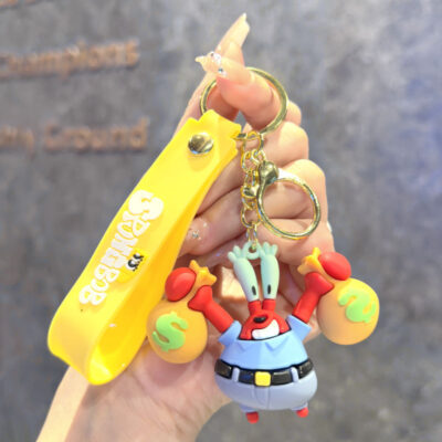 Cartoon Animation Keychain-Crab