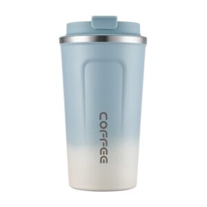 510ml Stainless Steel Cup- blue grey