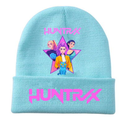 Huntrix Knitted Hat-Blue-6