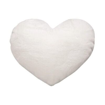 Heart-shaped Sofa Cushions-White