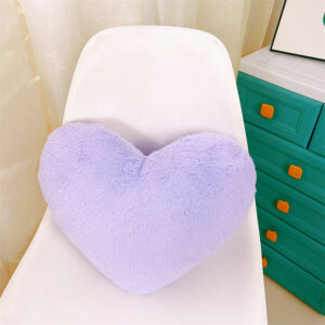 Heart-shaped Sofa Cushions-Purple