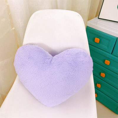 Heart-shaped Sofa Cushions-Purple