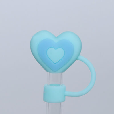 Stanley 10mm Straw Cap-Blue Heart