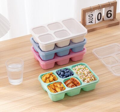 Japanese Style Lunch Box-Wheat