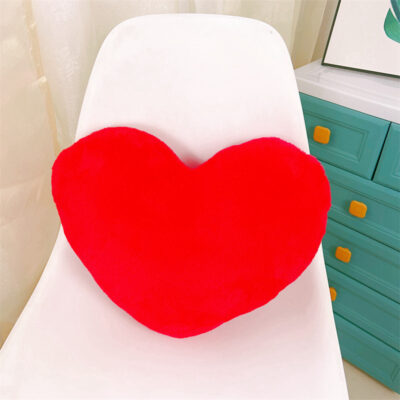 Heart-shaped Sofa Cushions-Red