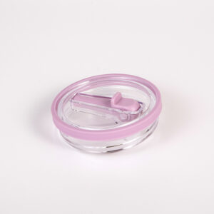 40oz Cup Lid With Straw- light purple