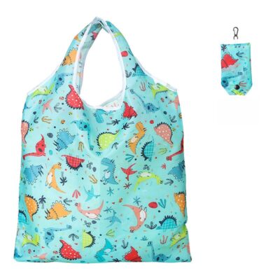 Foldable Shopping Bag-Burgundy