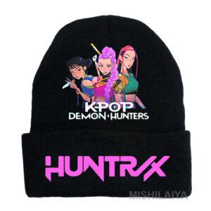 Huntrix Knitted Hat-Black - 7