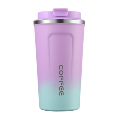 510ml Stainless Steel Cup-purple-green