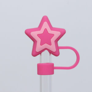 Stanley 10mm Straw Cap-Rose Red