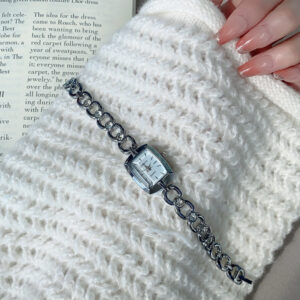 Women Bracelet Watch- silver