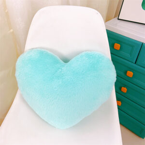 Heart-shaped Sofa Cushions-Blue