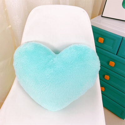 Heart-shaped Sofa Cushions-Blue