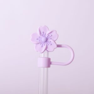 Stanley 10mm Straw Cap-Purple Begonia