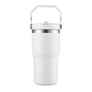 20oz Stainless Steel Ice Cup-white