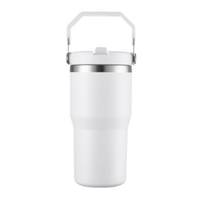 20oz Stainless Steel Ice Cup-white