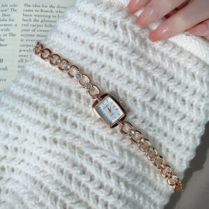 Women Bracelet Watch- rosegold