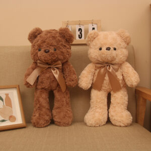 Claw Machine Plush Toys-Silk scarf teddy bear