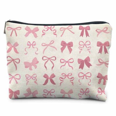 Floral Print Cosmetic Bag-2