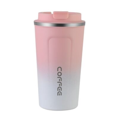 510ml Stainless Steel Cup-pink-white