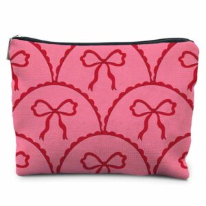 Floral Print Cosmetic Bag-3