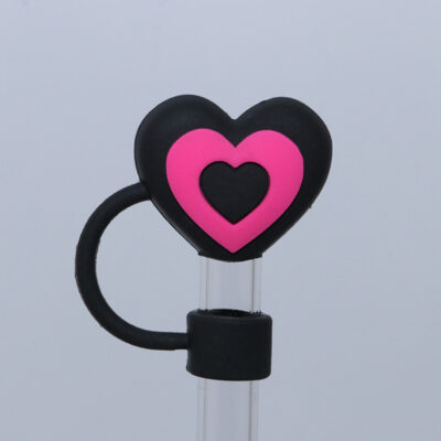 Stanley 10mm Straw Cap-Black Heart