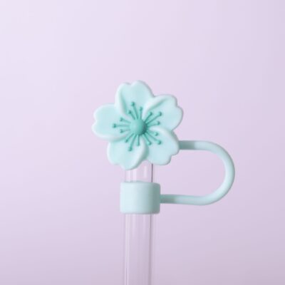 Stanley 10mm Straw Cap-Blue Begonia