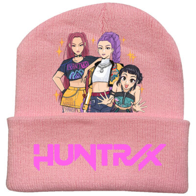 Huntrix Knitted Hat-Pink - 8