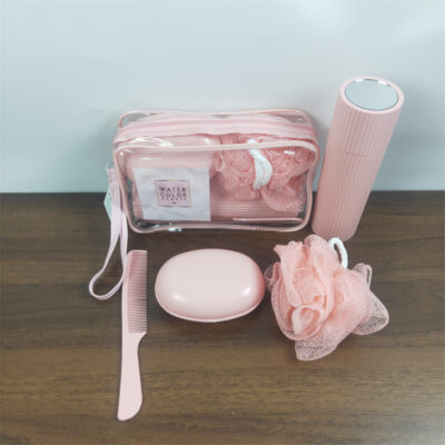 Travel Toiletrie Bag- pink