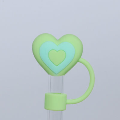Stanley 10mm Straw Cap-Green Heart