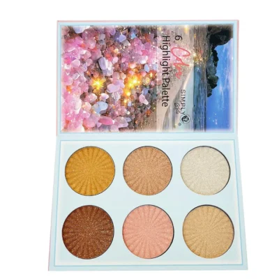 Simply Bella Coquette Book Palette Eyeshadow, Blush, Highlighter, Contour