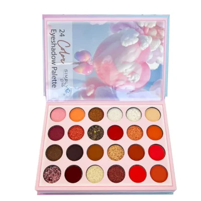 Simply Bella Coquette Book Palette Eyeshadow, Blush, Highlighter, Contour