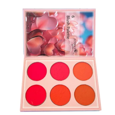 Simply Bella Coquette Book Palette Eyeshadow, Blush, Highlighter, Contour