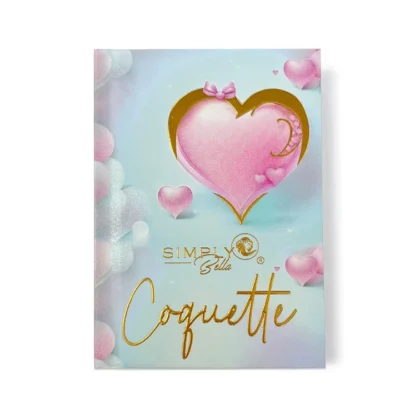 Simply Bella Coquette Book Palette Eyeshadow, Blush, Highlighter, Contour