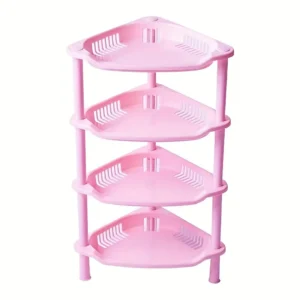 Four-Tier Storage Shelf-pink