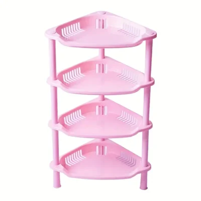 Four-Tier Storage Shelf-pink