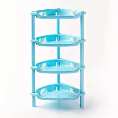 Four-Tier Storage Shelf-blue