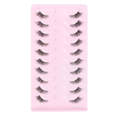 10 Pairs Of Half-eye False Eyelashes-HY-1