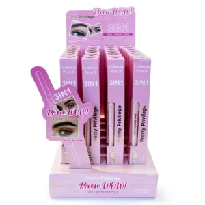 Pretty Privilege 3-in-1 Brow Pencil + Razor + Spoolie